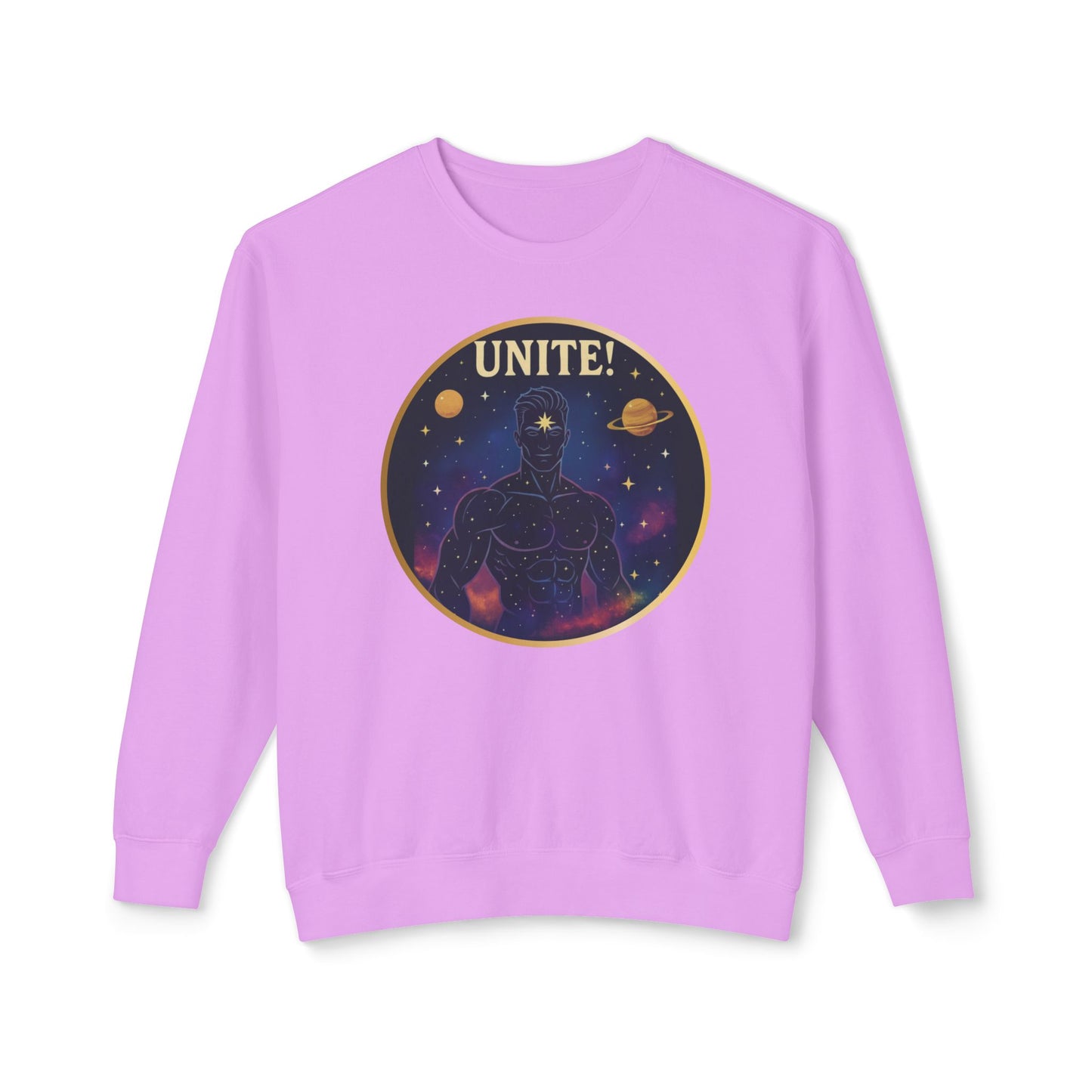 Unite Divine Masc Lightweight Unisex Sweatshirt – 100% Cotton