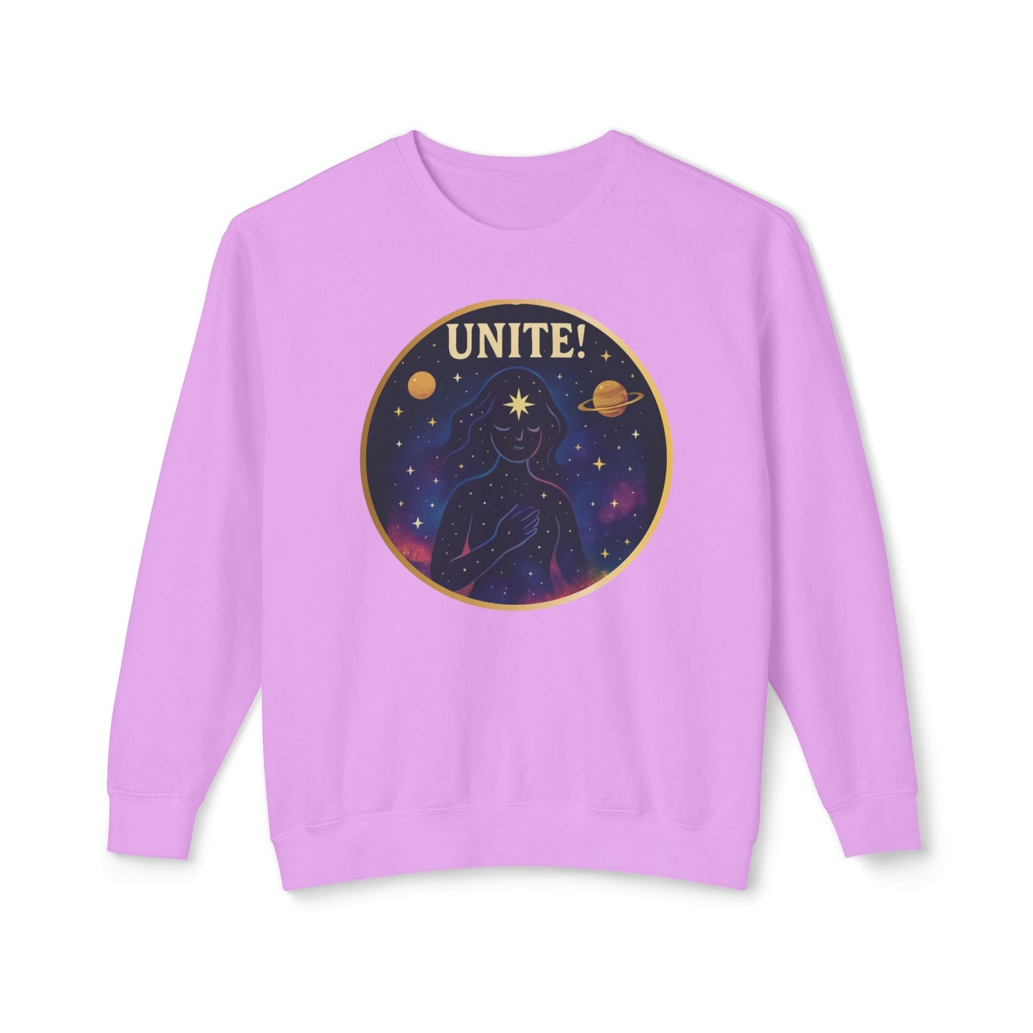 Unite Divine Fem Lightweight Unisex Sweatshirt – 100% Cotton