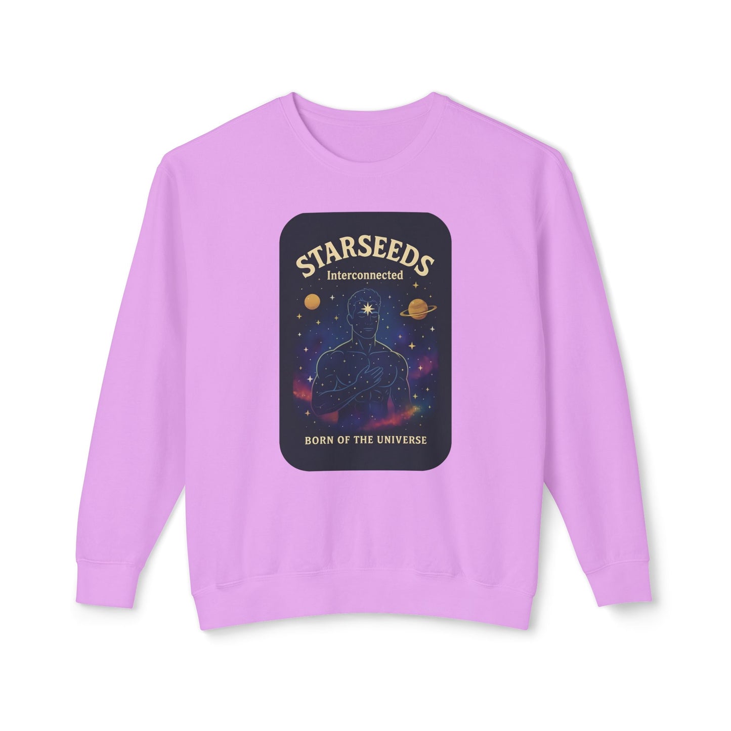 Starseed Masc Lightweight Unisex Sweatshirt – 100% Cotton