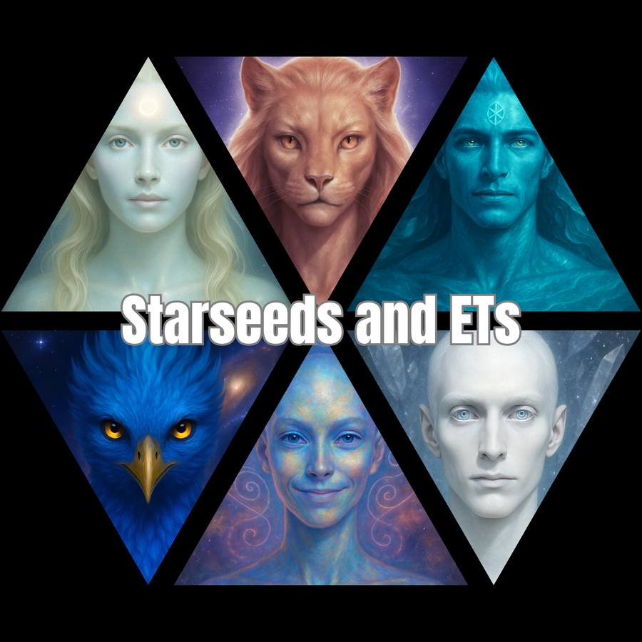 Starseed & ET T-Shirts | Galactic Clothing - 100% Cotton