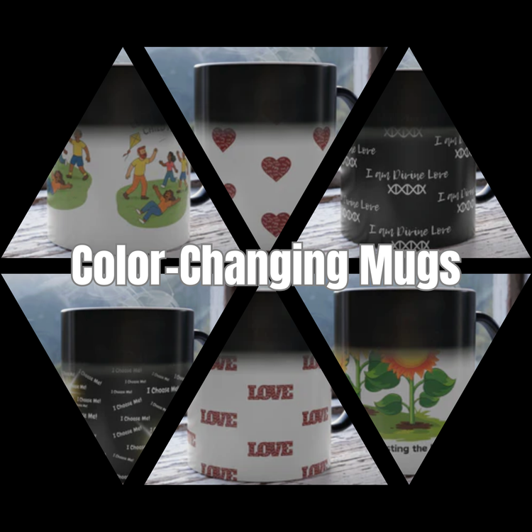 Collective and Custom Designed Color-Changing Mugs