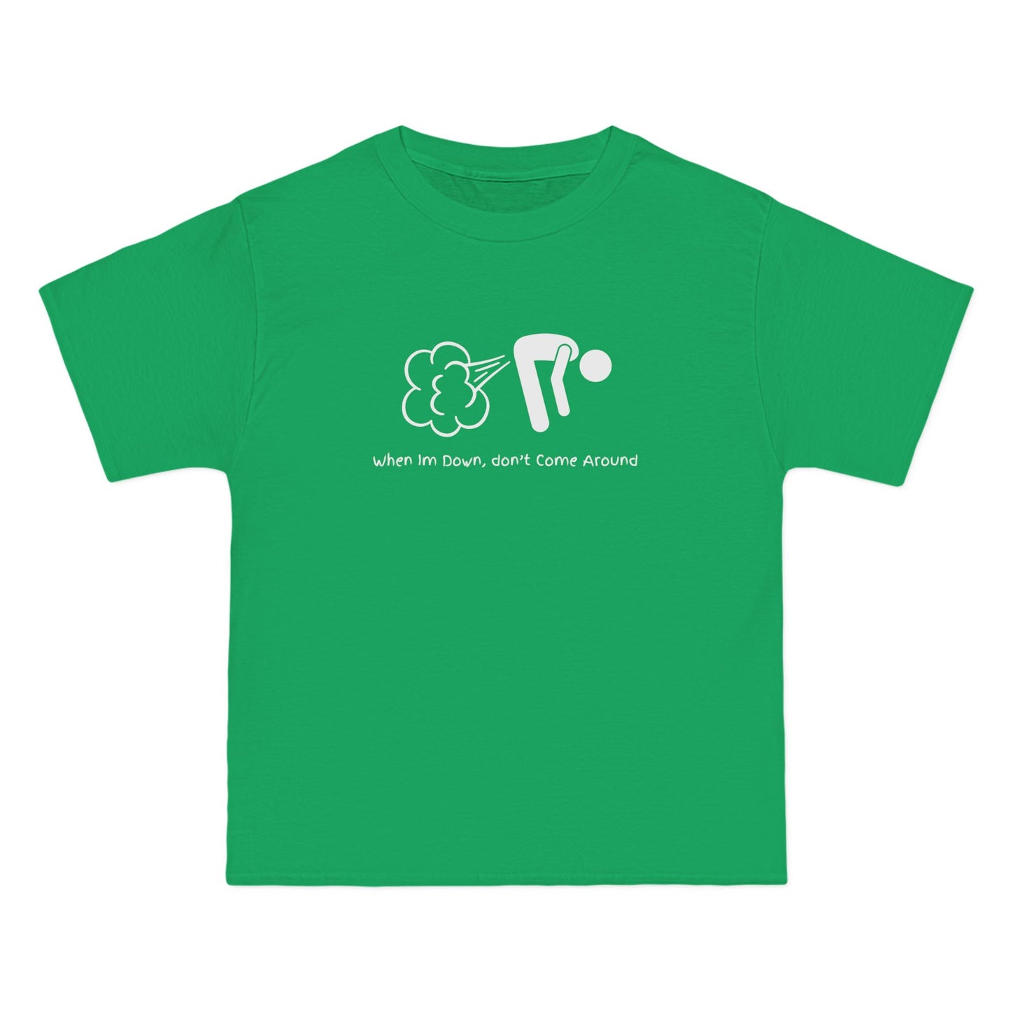 When Down Baggy Unisex T-Shirt – 100% Cotton