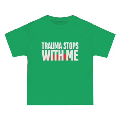 Trauma Stops with Me T-Shirt – 100% Cotton Beefy-T®