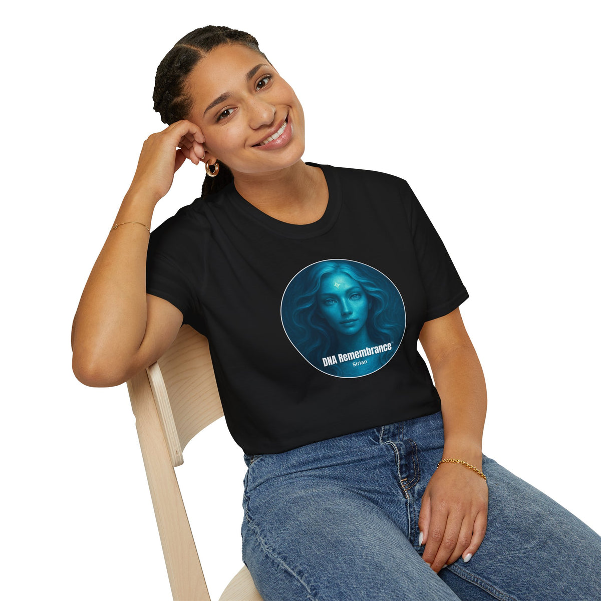 Sirian (Female) Starseed Unisex T-Shirt – 100% Cotton