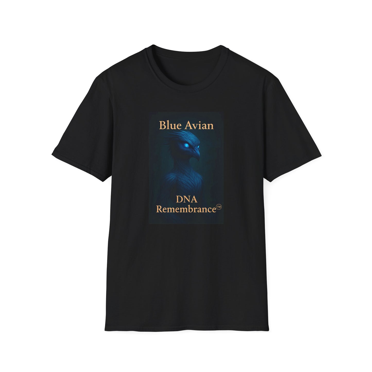 Blue Avian Wide Eye | Unisex T-Shirt - 100% Cotton