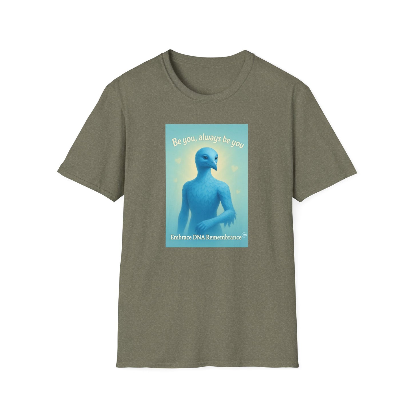 Blue Avian Always Be You | Soft Sky Unisex T-Shirt - 100% Cotton