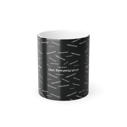 I Remember DNA Activation (White Print) Color-Changing Affirmation Mug