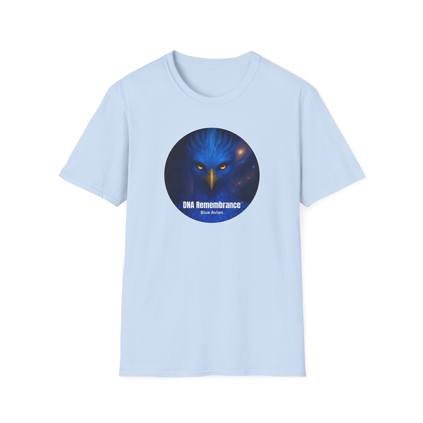 Blue Avian Starseed T-Shirt – 100% Cotton
