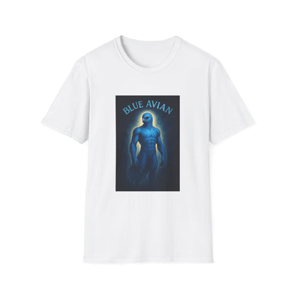 Blue Avian Power | T-Shirt - 100% Cotton
