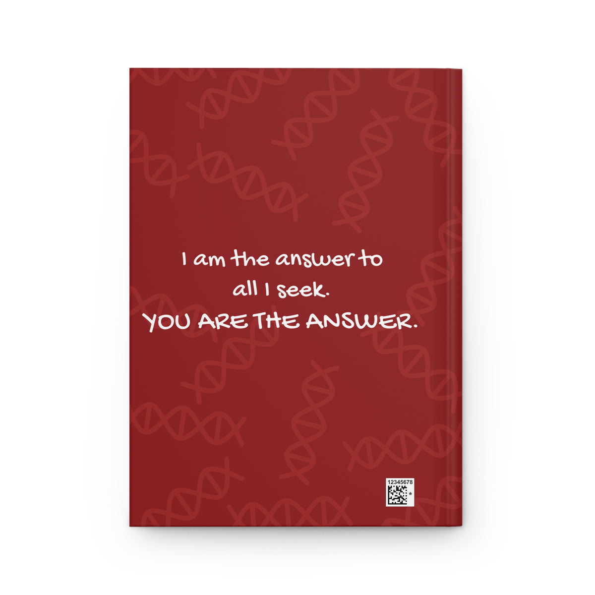 It Is Done: Red Hardcover Manifestation Journal