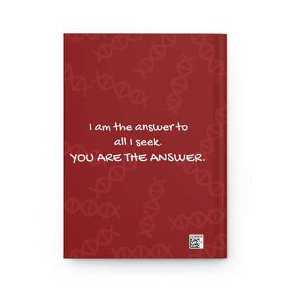 It Is Done: Red Hardcover Manifestation Journal
