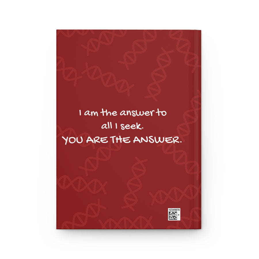 It Is Done: Red Hardcover Manifestation Journal