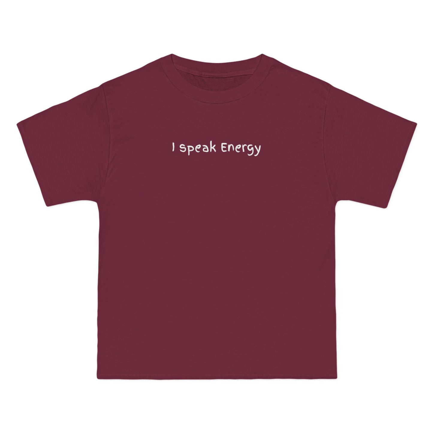 I Speak Energy T-Shirt – 100% Cotton Beefy-T®