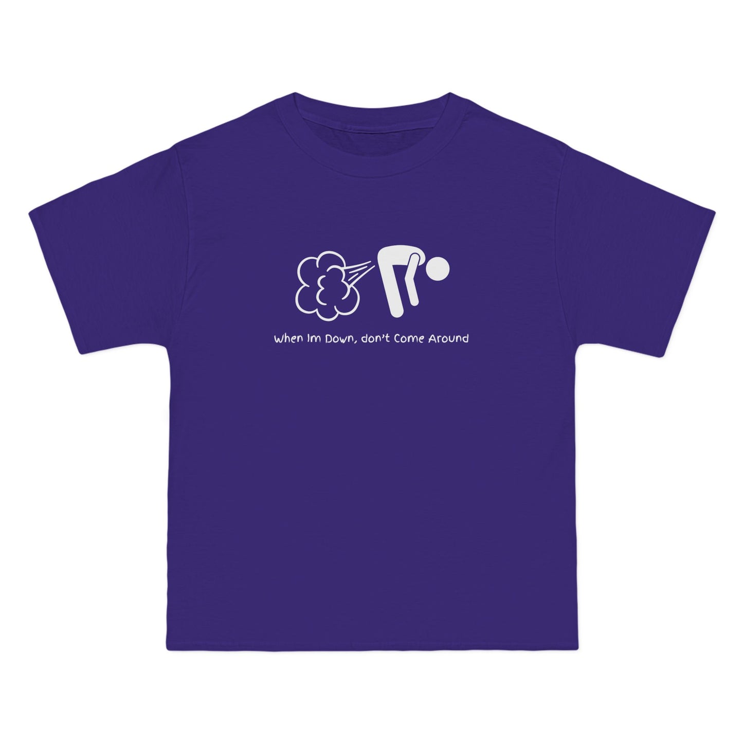 When Down Baggy Unisex T-Shirt – 100% Cotton