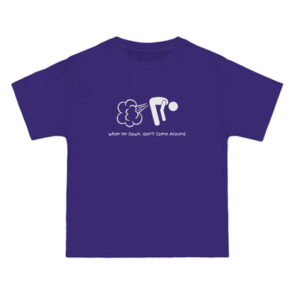 When Down Baggy Unisex T-Shirt – 100% Cotton