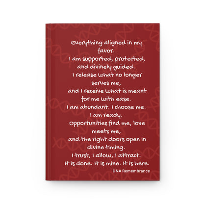 Red card with white text on a white background