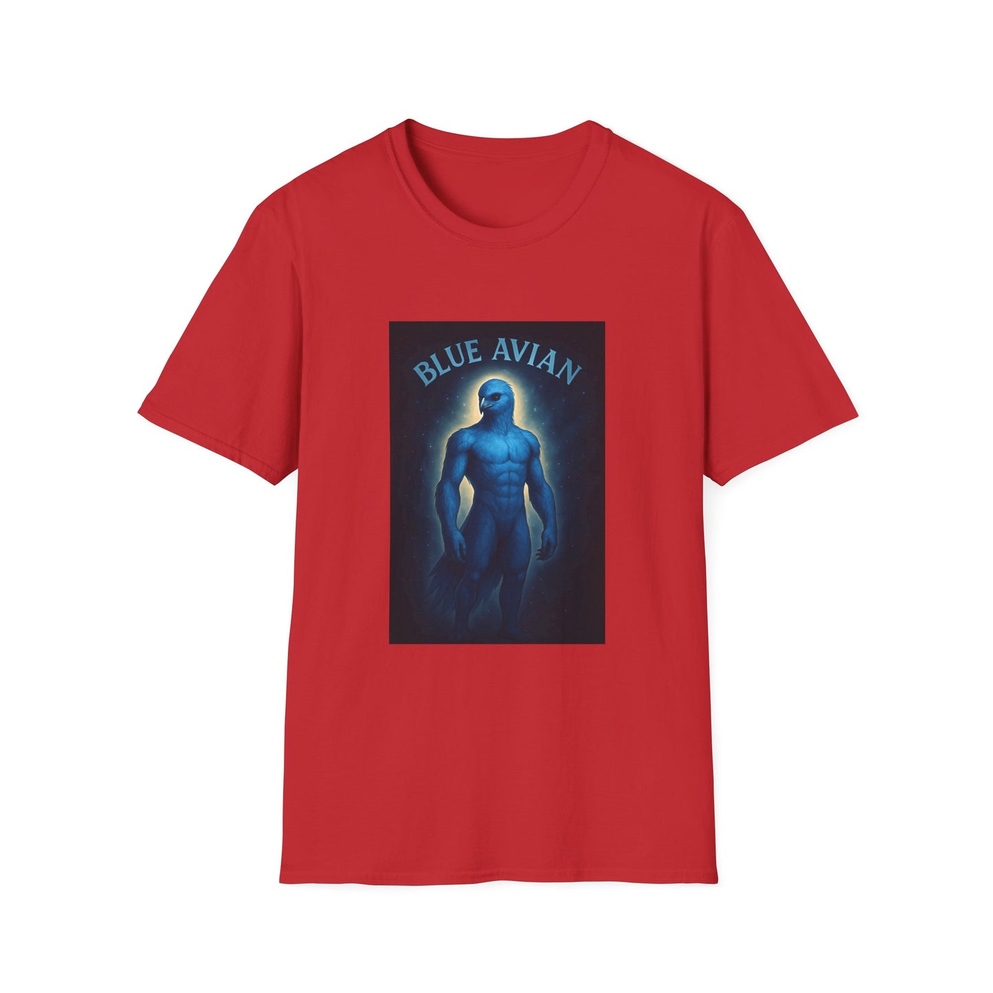 Blue Avian Power Unisex T-Shirt - 100% Cotton