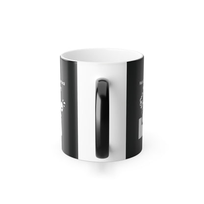 Like a Spiritual Awakening (White Print) Sarcastic and Funny Color-Changing Mug