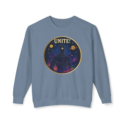 Unite Divine Masc Lightweight Unisex Sweatshirt – 100% Cotton