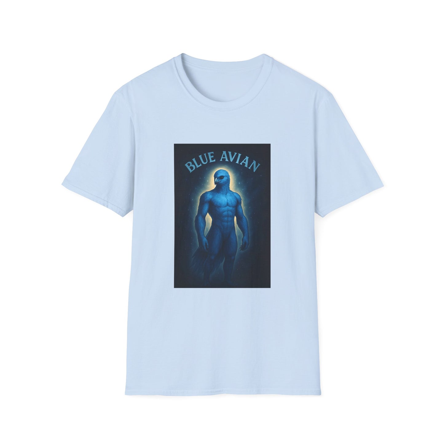 Blue Avian Power Unisex T-Shirt - 100% Cotton