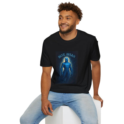 Blue Avian Power | T-Shirt - 100% Cotton
