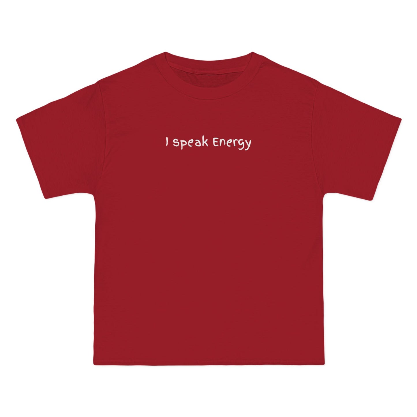 I Speak Energy T-Shirt – 100% Cotton Beefy-T®