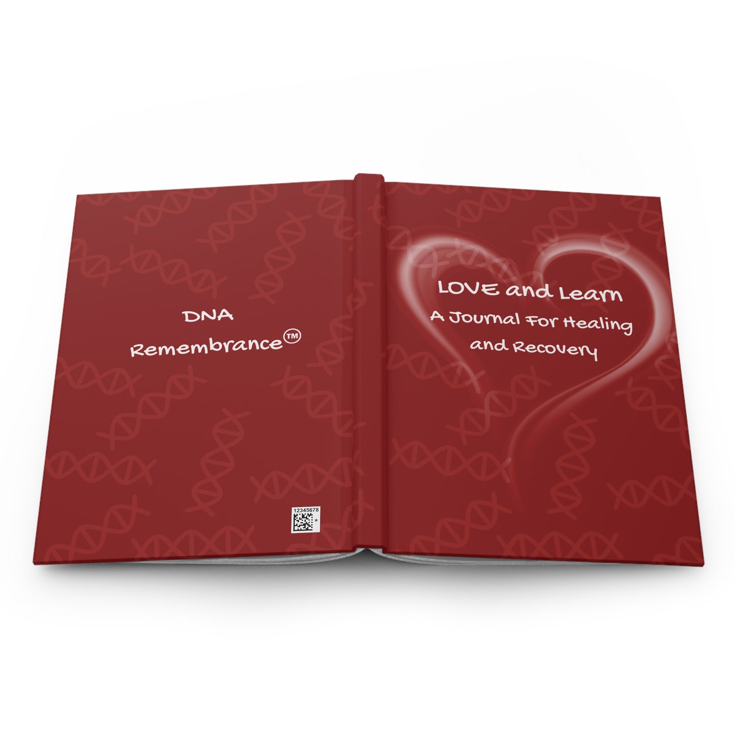 Love and Learn: Red Hardcover Journal