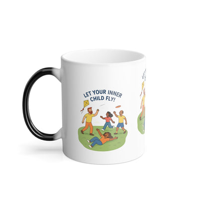 Your Inner-Child Fly Graphic Color-Changing Affirmation Mug
