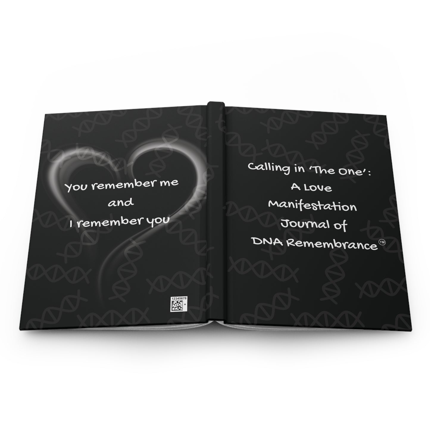 Calling In the One: Black Hardcover Manifestation Journal