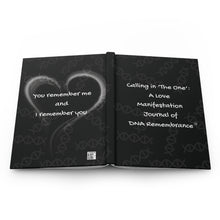 Calling In the One: Black Hardcover Manifestation Journal