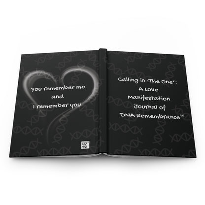 Calling In the One: Black Hardcover Manifestation Journal