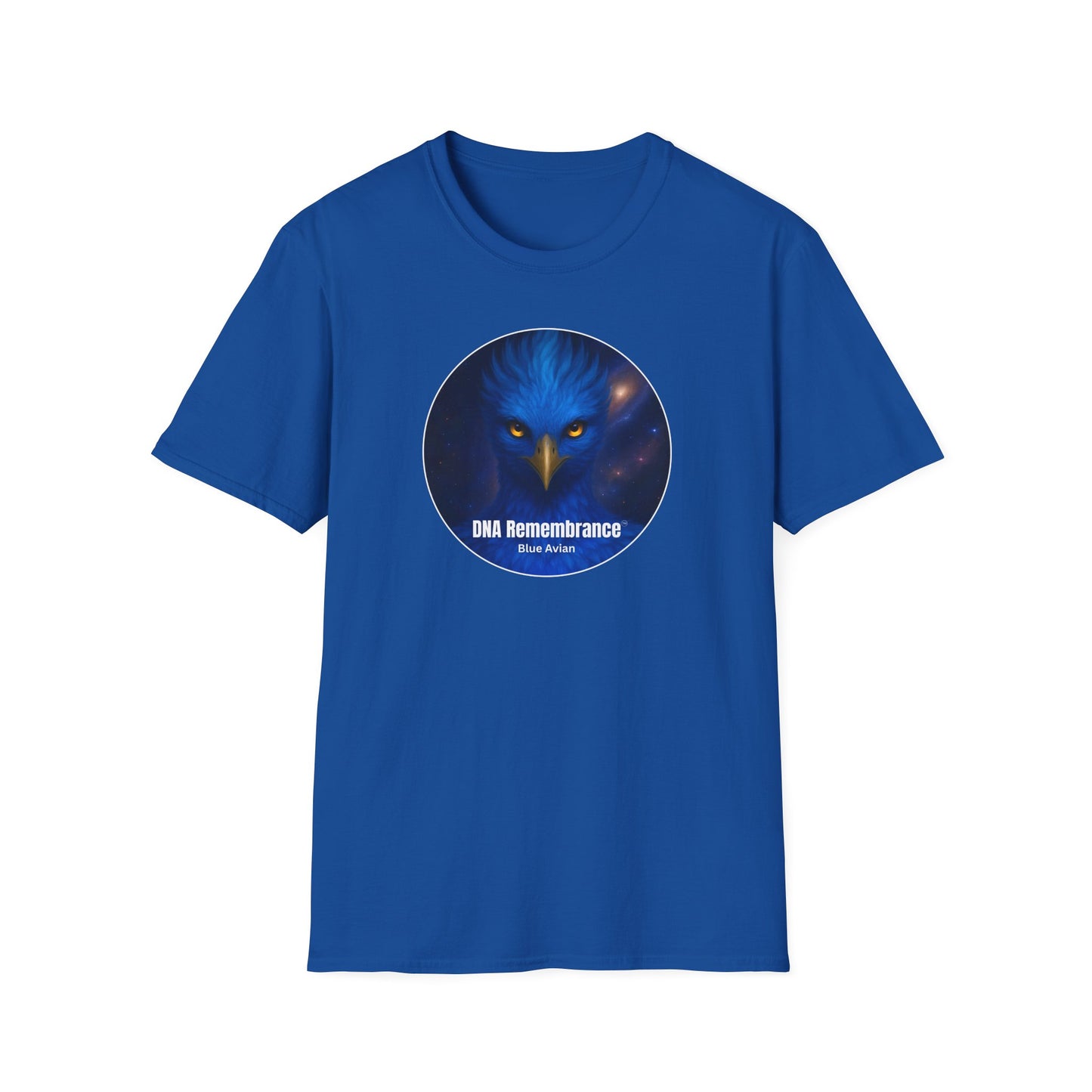 Blue Avian Starseed T-Shirt – 100% Cotton