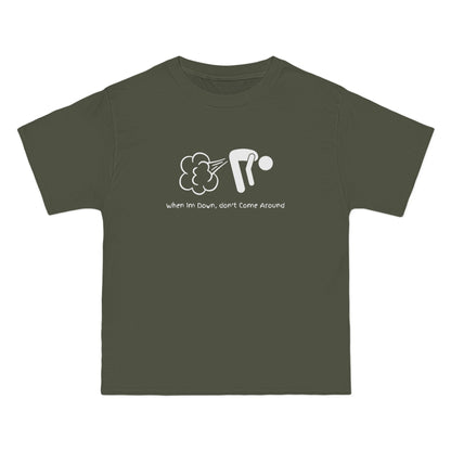 When Down Baggy Unisex T-Shirt – 100% Cotton