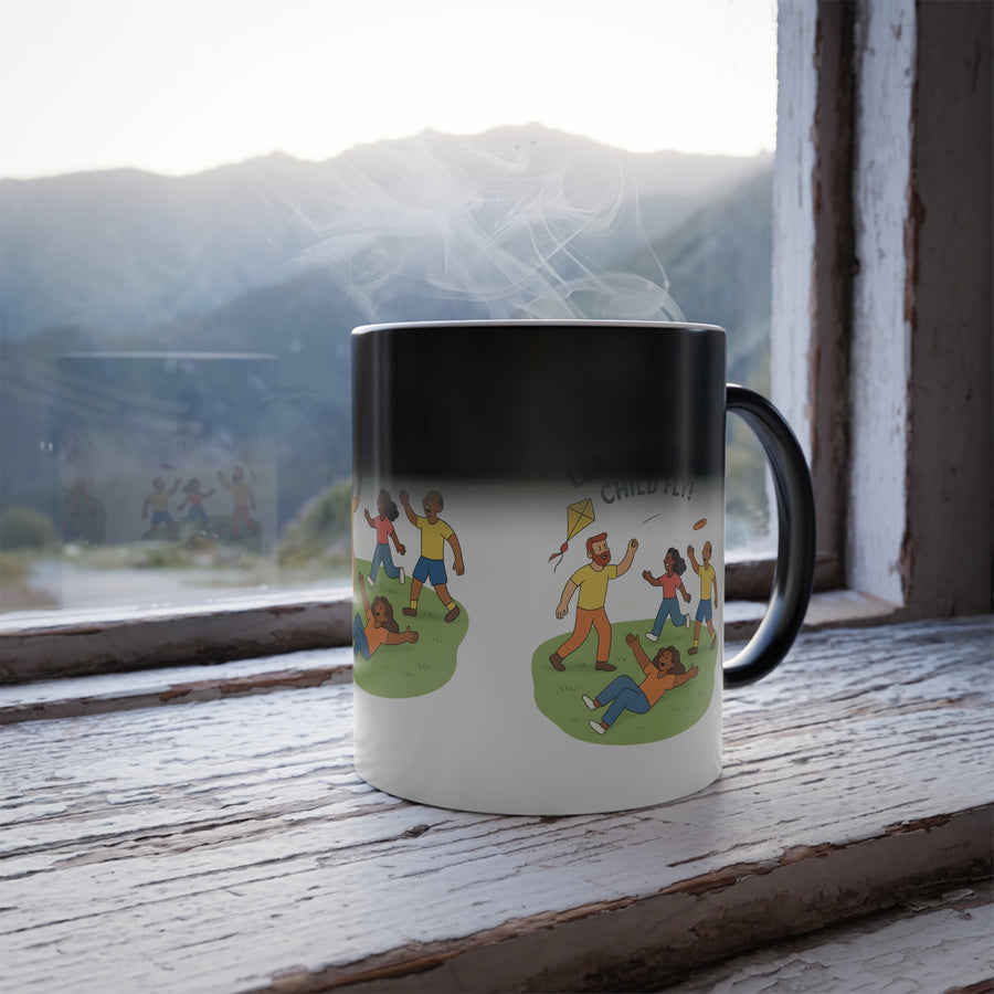 Your Inner-Child Fly Graphic Color-Changing Affirmation Mug