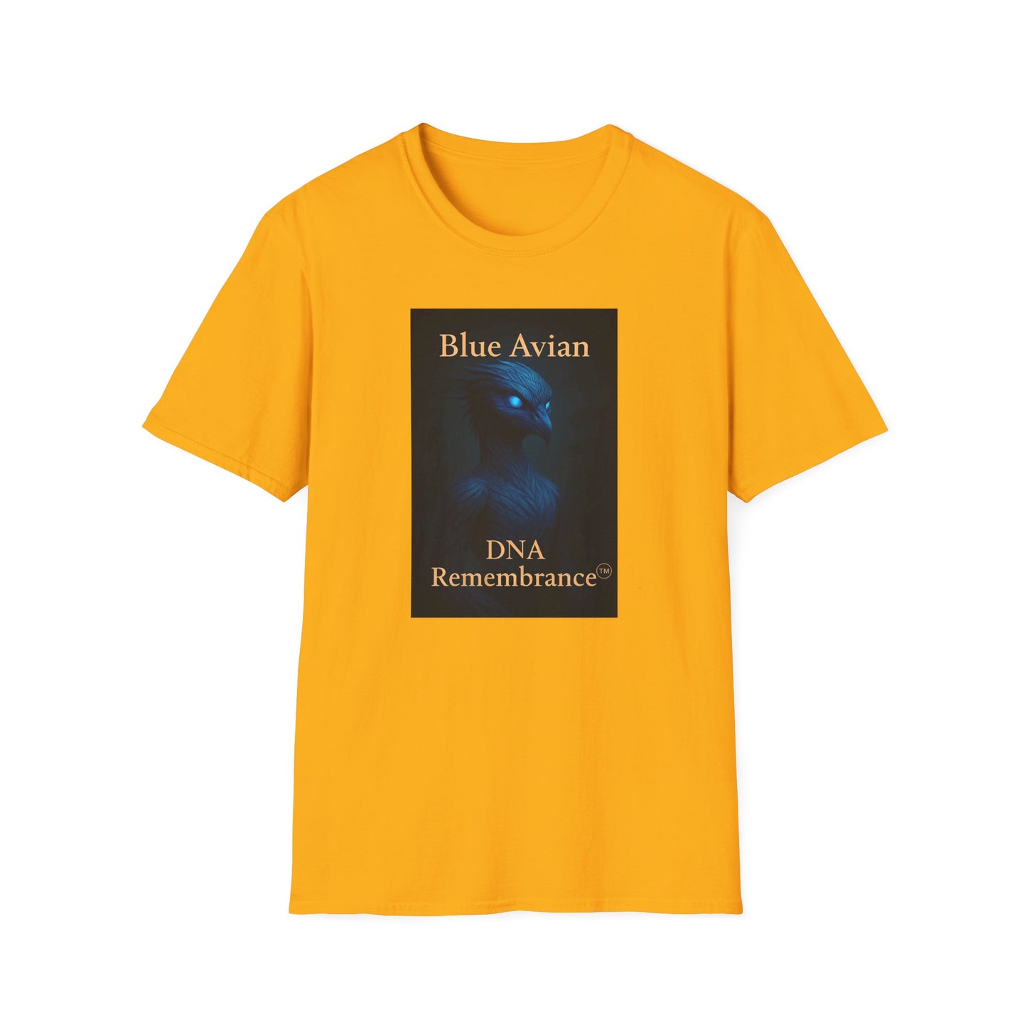 Blue Avian Wide Eye | Unisex T-Shirt - 100% Cotton