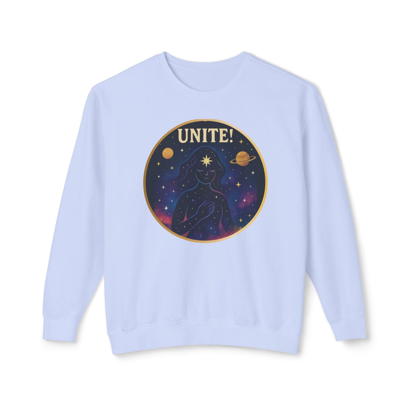 Unite Divine Fem Lightweight Unisex Sweatshirt – 100% Cotton