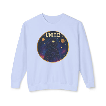 Unite Divine Fem Lightweight Unisex Sweatshirt – 100% Cotton