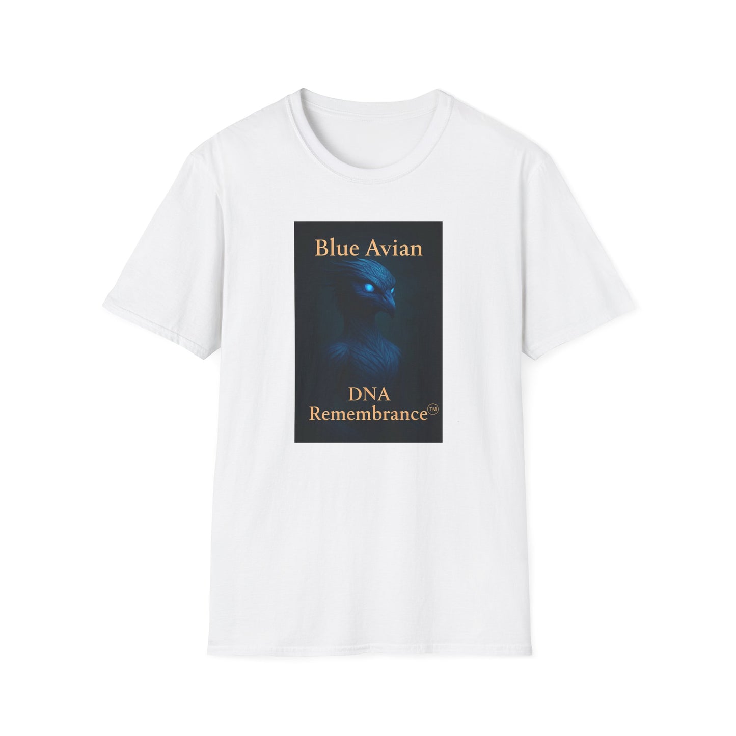 Blue Avian Wide Eye | Unisex T-Shirt - 100% Cotton