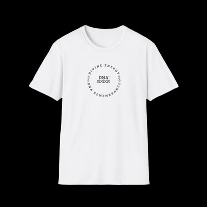 Divine Energy & DNA Remembrance Logo Unisex T-Shirt – 100% Cotton