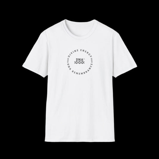 Divine Energy & DNA Remembrance Logo Unisex T-Shirt – 100% Cotton