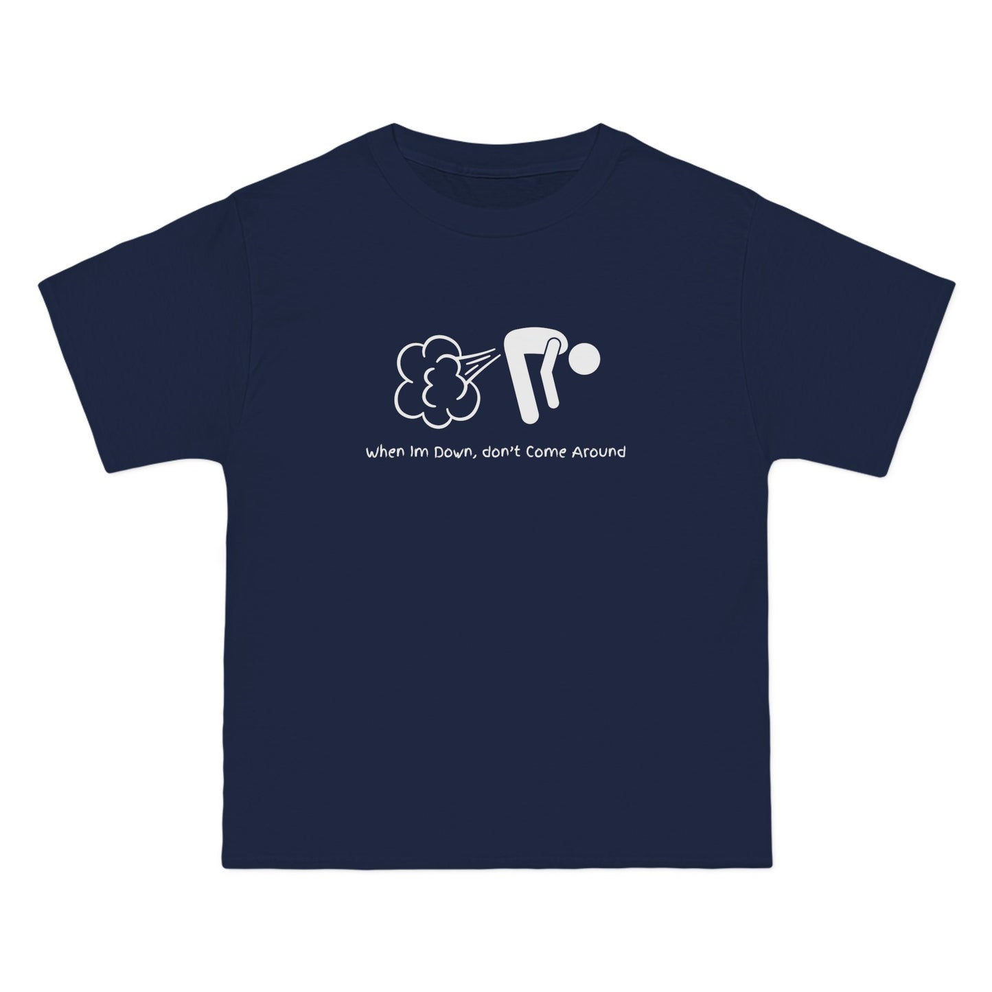 When Down Baggy Unisex T-Shirt – 100% Cotton