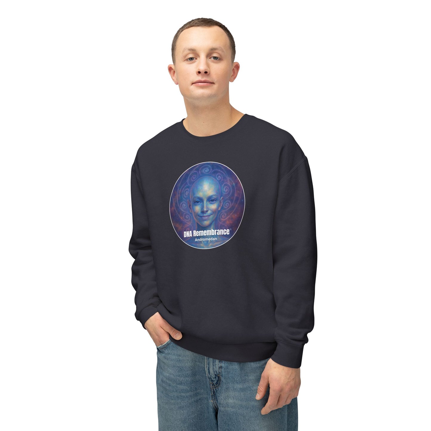 Andromedan Starseed Unisex Sweatshirt – 100% Cotton