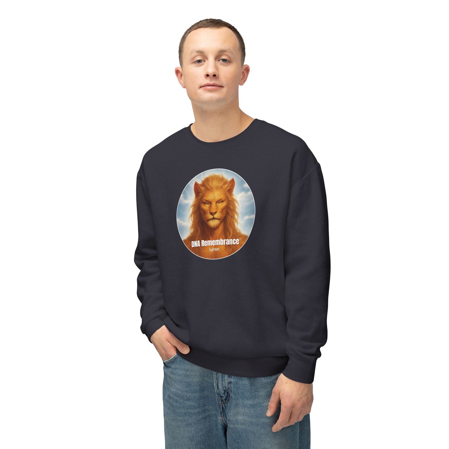 Lyran (Male) Starseed Unisex Sweatshirt – 100% Cotton