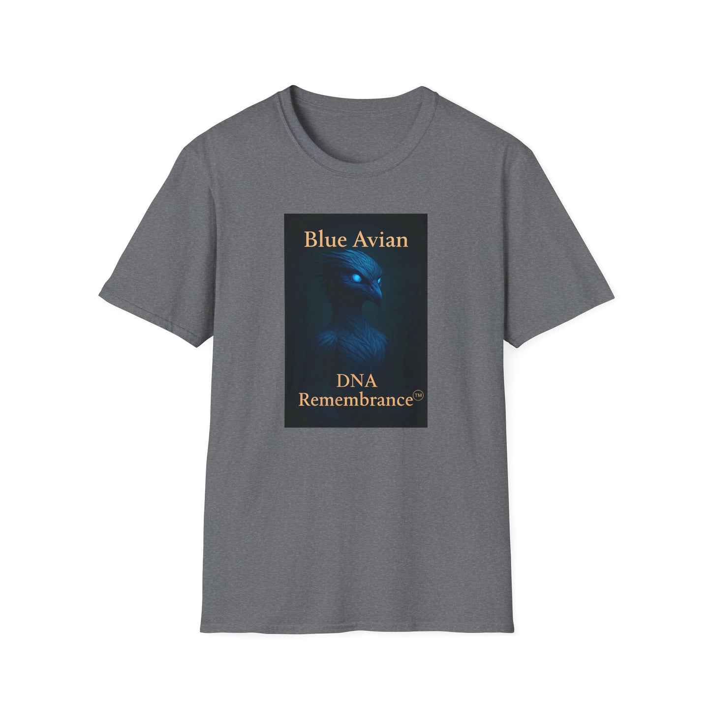 Blue Avian Wide Eye | Unisex T-Shirt - 100% Cotton