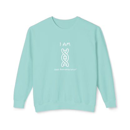 I Am DNA Remembrance | Lightweight Unisex Sweatshirt (100% Cotton)