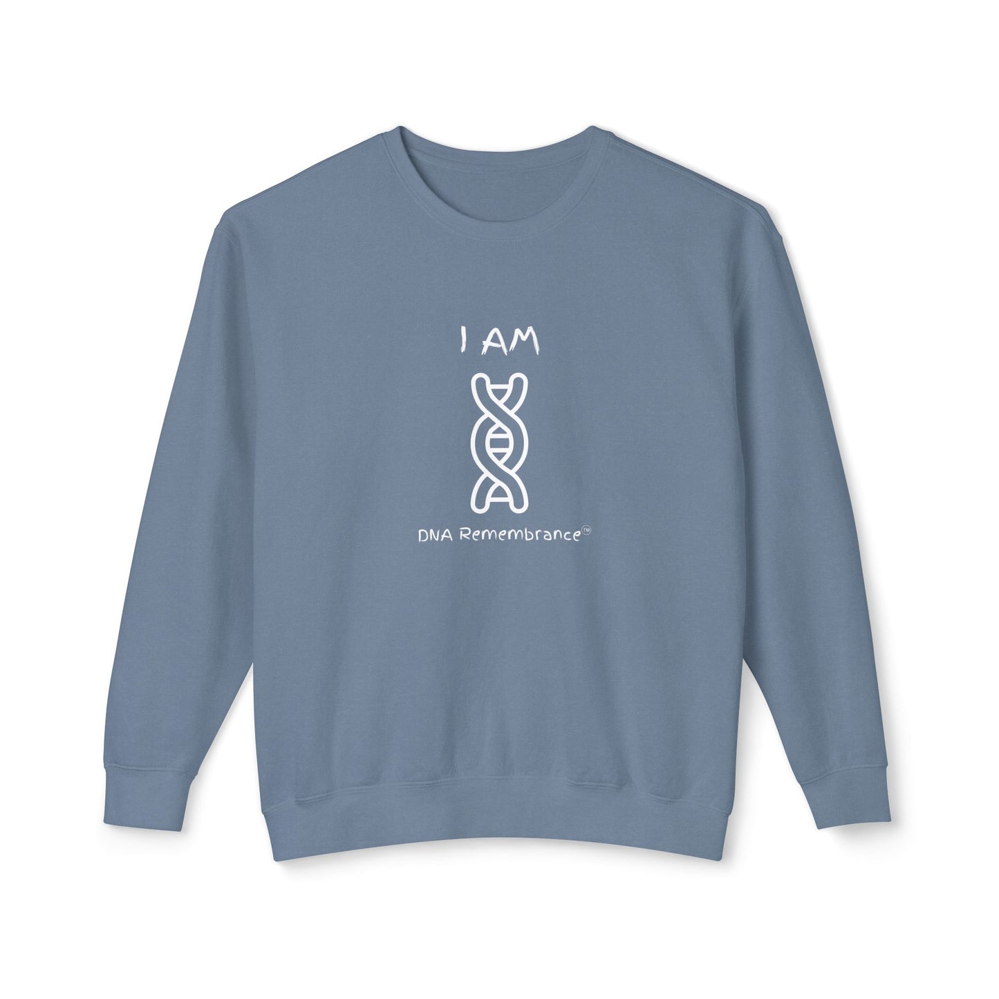 I Am DNA Remembrance | Lightweight Unisex Sweatshirt (100% Cotton)