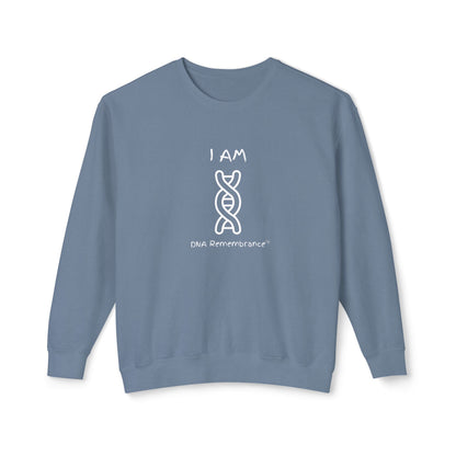 I Am DNA Remembrance | Lightweight Unisex Sweatshirt (100% Cotton)