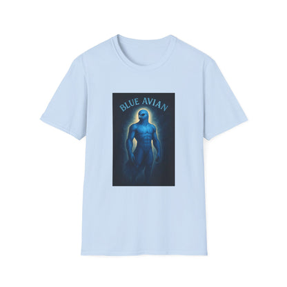 Blue Avian Power | T-Shirt - 100% Cotton