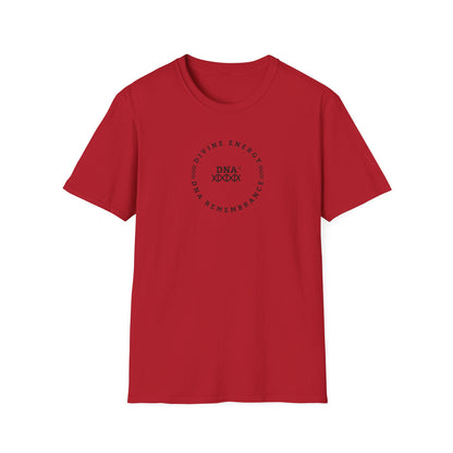 Divine Energy & DNA Remembrance Logo Unisex T-Shirt – 100% Cotton