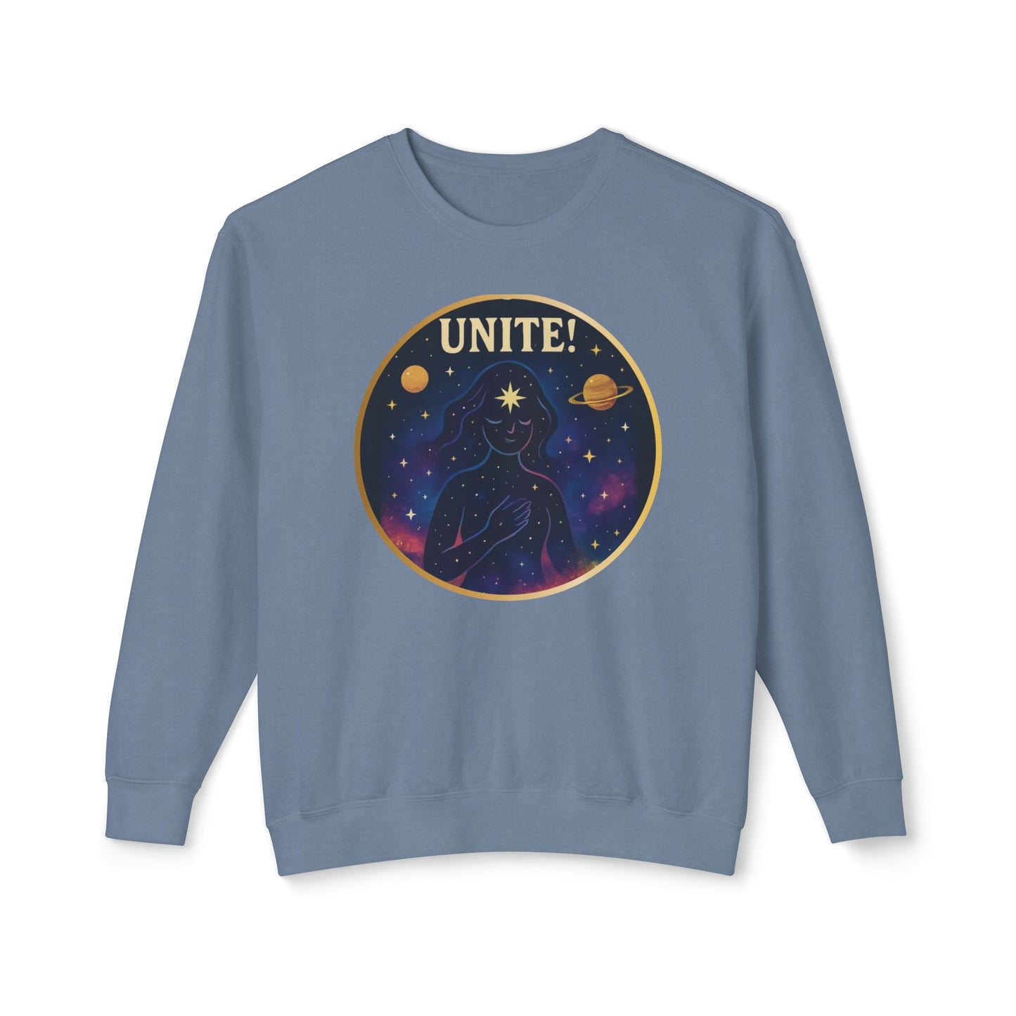 Unite Divine Fem Lightweight Unisex Sweatshirt – 100% Cotton